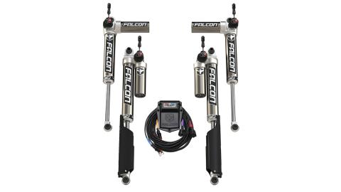 18-Up Jeep Wrangler 18-Up Jeep WranglerJL 4 Door SP2 3.5 e-Adjust Piggyback Shock Kit 0-1.5 Inch Lift Falcon Shocks