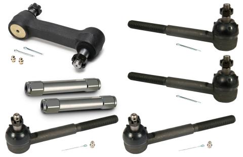Steering Linkage Kit For 1967-1970 C10 Idler Arm Inner Tie Rods Outer Tie Rods And Billet Tie Rod Adjusters Ridetech