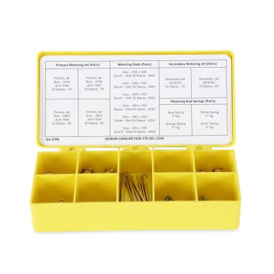 Street Demon 625 Calibration Kit The Exact Metering Rods, Jets, And Step-Up Springs To Fine-Tune Your Application Demon Fuel Systems