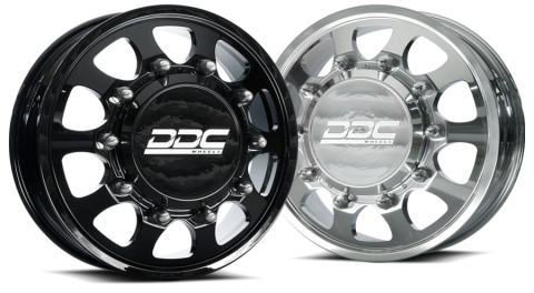 Dually Wheels The Shield 20x8.25 8x210 Gloss Black 11-25 Silverado/Sierra 3500 DDC Wheels