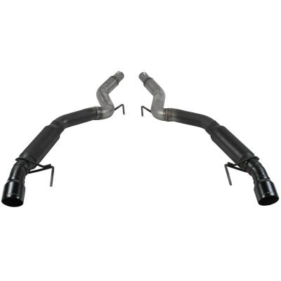 Outlaw Axle-Back Exhaust System Fits 2015-2023 Ford Mustang, 2.3L Ecoboost & 3.7L. Both Coupes And Convertible Aggressive Sound Flowmaster