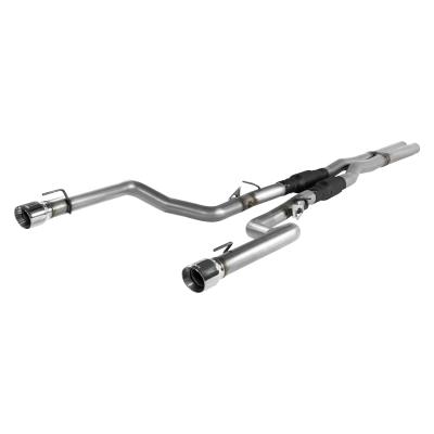 Outlaw Cat-Back Exhaust System 2017-2023 Dodge Charger R/T, Daytona With 5.7L Engine And Factory Active Exhaust Valves Aggressive Sound Flowmaster