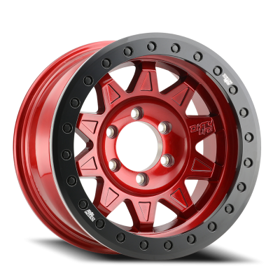 Dirty Life Race Wheels Roadkill Race 9302 Gloss Crimson Candy Red 17X9 5-127 -14Mm 71.5Mm