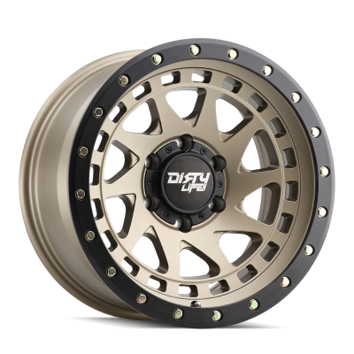 Dirty Life Race Wheels Enigma Pro 9311 Satin Gold 17X9 5-127 -12Mm 71.5Mm