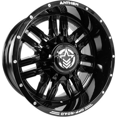 Equalizer Off Road Wheels Gloss Black 18x10 5x135 5 Lug -24 Offset Anthem Off Road