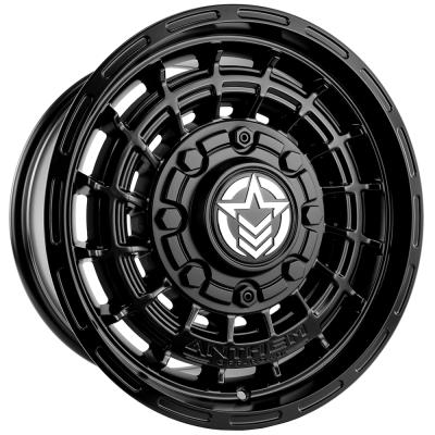 Viper Off Road Wheels Satin Black 17x9 5x135 5 Lug -12 Offset Anthem Off Road