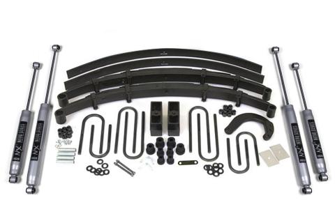 6 Inch Lift Kit Chevy/GMC 3/4 Ton Truck/Suburban 73-76 4WD Fox 2.0 Performance Series Shocks