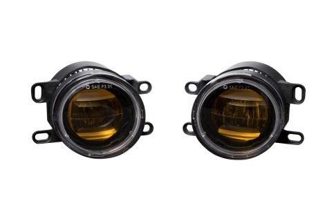 Elite Series Fog Lamps for 2011-2013 Lexus CT200h Pair Yellow 3000K Diode Dynamics