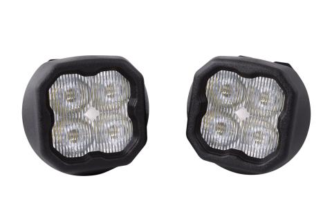 SS3 LED Fog Light Kit for 2007-2014 Chevrolet Suburban White SAE Fog Sport w/ Backlight Diode Dynamics