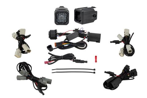 HitchMount LED Pod Reverse Kit for Ford F-150 2021-2023, C1R Diode Dynamics