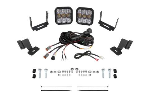 Stage Series Ditch Light Kit for 2019-2024 Honda Talon, SS5 Sport White Combo