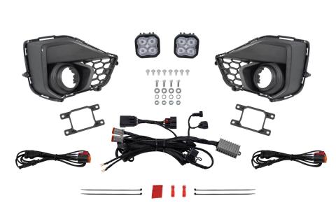 SS3 Add-On Fog Lamp Kit for 2024 Ford Mustang GT White Sport Diode Dynamics
