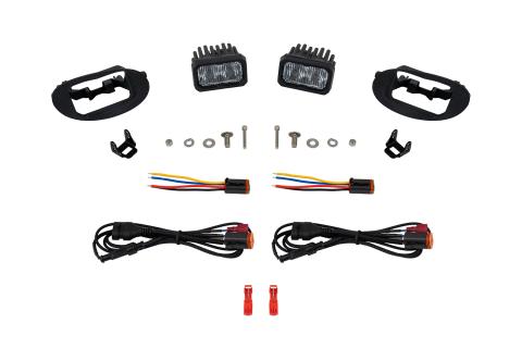 SSC2 LED Fog Light Kit for 2008-2010 Honda Odyssey, Cool White (6000K) Sport White SAE Fog 