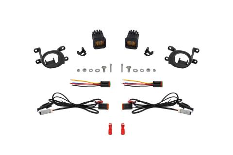 SSC1 LED Fog Light Kit for 23-24 Toyota GR Corolla, Yellow SAE Fog Diode Dynamics