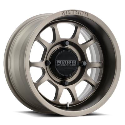 Aluminum Wheels 15x7 MR409 Bead Grip UTV Bolt Pattern 4 On 156 Offset 13 Lip Size 2.95 Steel Grey GY Method