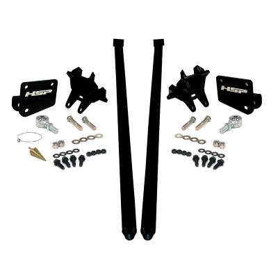 HSP Traction Bars For 2011-2017 Ford Powerstroke 6.7 Liter F350 DRW (ECLB,CCSB)-Silk Stain Black