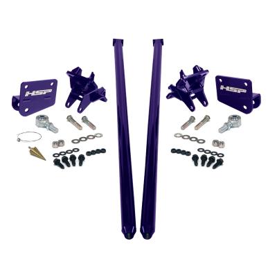 HSP Traction Bars For 2017.5-2022 Ford Powerstroke 6.7 Liter F350 SRW Extended Cab Short Bed-Illusion Purple
