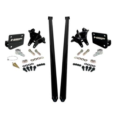 HSP Traction Bars For 2017.5-2022 Ford Powerstroke 6.7 Liter F350 SRW (ECLB,CCSB)-Ink Black
