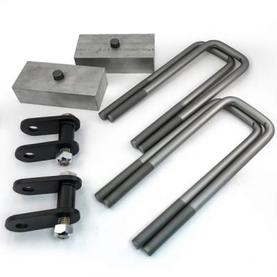 1.5 Inch Rear Block W/ Shock Extensions 19-25 Sierra 1500 Denali SuspensionMaxx