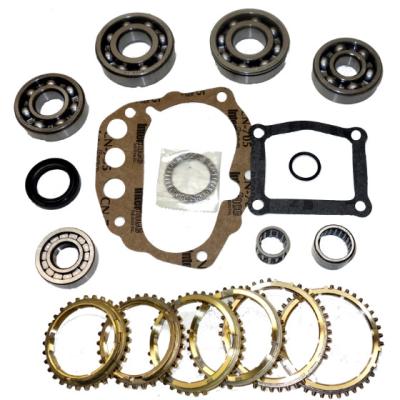 FS5W71 Transmission Bearing/Seal Kit w/Synchro Rings 1990-1992 Nissan D21 Hardbody Pickup 5-Speed Manual Trans No Reverse Synchro Ring USA Standard Gear
