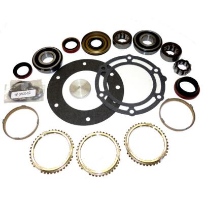 Getrag-5 Speed Transmission Bearing/Seal Kit w/Synchro Rings 1988-91 Chevrolet/GMC C1500/C2500 K1500/K2500 S10/S15 Blazer/Jimmy 5-Speed Manual Trans 0.9 Inch Output Bearings USA Standard Gear