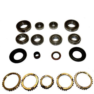 MTX75 Transmission Bearing/Seal Kit w/Synchro Rings 95-00 Contour/Mercury Mystique Plus 00-14 Focus And 99-02 Mercury Cougar 5-Speed Manual Trans 20.5mm Pinion Bearing USA Standard Gear