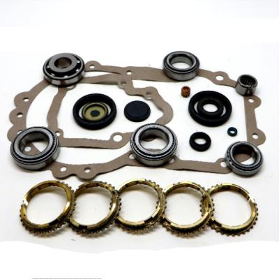 02A/02B Transmission Bearing/Seal Kit w/Synchro Rings 5-Speed Manual Trans 42 Tooth 1-2 Synchro Rings USA Standard Gear