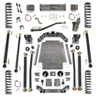 Jeep Cherokee 8.0 Inch Pro Series 3 Link Long Arm Lift Kit W/Rear Coil Conversion 1984-2001 XJ Clayton Off Road