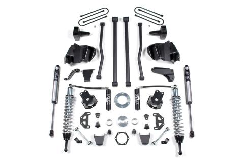 6 Inch Lift Kit Long Arm & FOX 2.5 Coil-Over Conversion Dodge Ram 2500 09-13 4WD Fox 2.5 Performance Shocks Diesel Block Kit Fox 2.5 Performance Shocks