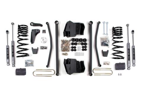 8 Inch Lift Kit Long Arm Dodge Ram 2500 09-13 4WD Diesel Block Kit 3.5 Inch Axle NX2 Nitro