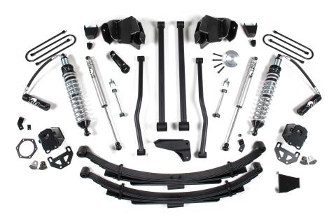 6 Inch Lift Kit Long Arm & FOX 2.5 Coil-Over Conversion Dodge Ram 2500/3500 03-07 4WD Fox 2.5 Performance Shocks Diesel  Block Kit Fox 2.5 Performance Shocks