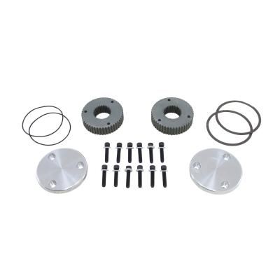 Yukon Hardcore Drive Flange Kit For Dana 44 30 Spline Outer Stubs Non-Engraved Caps Yukon Gear & Axle