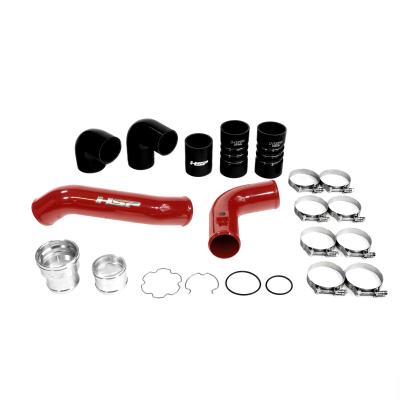 HSP Intercooler Bundle Kit For 2011-2022 Ford Powerstroke F250/350 6.7 Liter-Flag Red