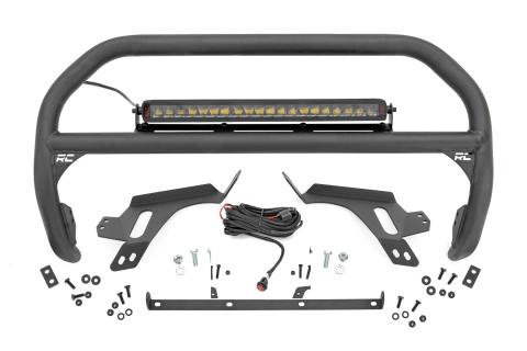 Nudge Bar w/ Tow Hooks Spectrum Series LED Ford Bronco Sport 4WD (21-24) Rough Country