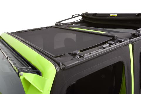 The SunScreen For Jeep '07-18 Wrangler JK (For Soft Top) Mesh Bestop