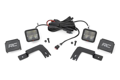 LED Light Under Bed Mount 2 Inch Spectrum Pair Polaris XPEDITION ADV 5 Rough Country