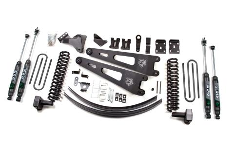 11-14 Ford F-250/F-350 Super Duty 6 Inch Lift Kit Diesel With Overload With Nitro Shocks Zone Offroad