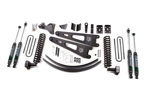 08-10 Ford F-250/F-350 Super Duty 6 Inch Lift Kit Diesel With Overload With Nitro Shocks Zone Offroad