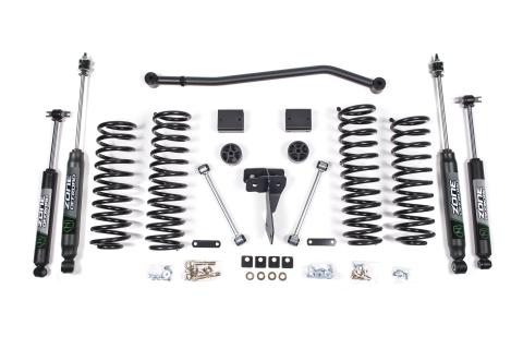 12-18 Jeep Wrangler JK 2 Door 4 Inch Coil Spring Lift Kit With Nitro Shocks Zone Offroad