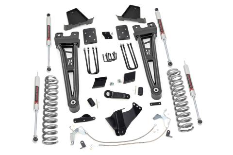6 Inch Lift Kit Diesel Radius Arm M1 OVLD Ford F-250 Super Duty 4WD (15-16) Rough Country