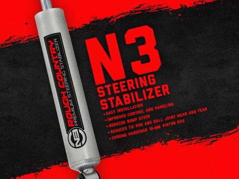 Ford Steering Stabilizer 75-79 F-150 70-79 Ford Bronco 70-79 F-100 Rough Country