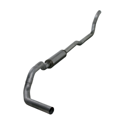 Turbo Back Exhaust For 89-93 Dodge 5.9L Cummins Dodge RAM 2500/3500 2X4 4 Inch Stainless Diamond Eye