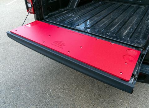 19-23 Jeep Gladiator Overland Tailgate Table Divided Cutting Board Red All Pro Off Road