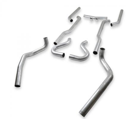 Crossmember-Back Exhaust System Fits 1968-1972 GM A-Body Cars With V8 Engine 3-Inch Aluminized Pipe Only Exhaust Kit Flowmaster