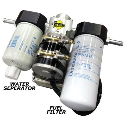 Flow-Max Add-On Post Lift Pump 3-Micron Fine Particle Fuel Filter Kit BD Diesel