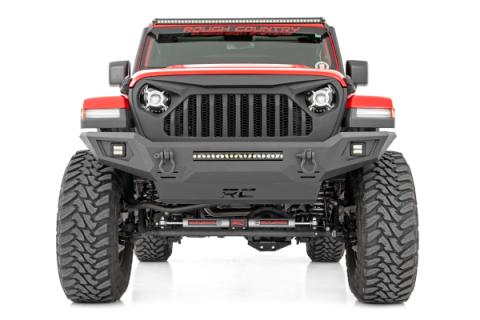 Front Bumper Skid Plate 20-Up Jeep Gladiator JT/18-22 Wrangler JL Rough Country