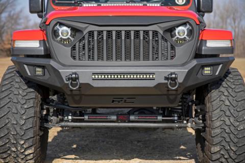 Front Bumper Skid Plate 20-Up Jeep Gladiator JT/18-22 Wrangler JL Rough Country