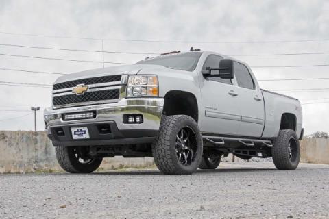 Traction Bar Kit 11-19 Silverado/Sierra 2500/3500HD 4WD Rough Country