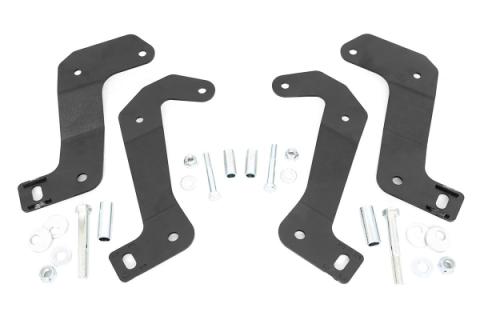 Jeep Front Control Arm Relocation Brackets 18-UP Wrangler JL/JT Gladiator Rough Country