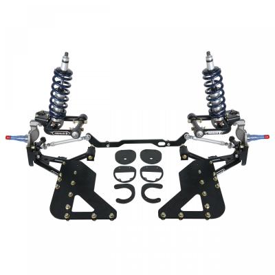 Front TQ Coil-Overs For 1962-1967 Chevy Ii Nova For Use W/ Ridetech Upper Arms Pair Of Triple Adjustable Shock s Springs Spring Mounts And Delrin Spring Washers Ridetech